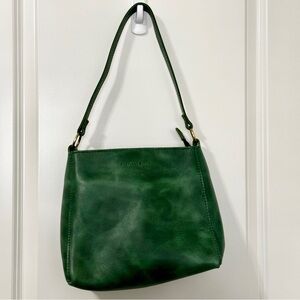 Portland Leather Goods Triangle Purse Cowboy Mint New